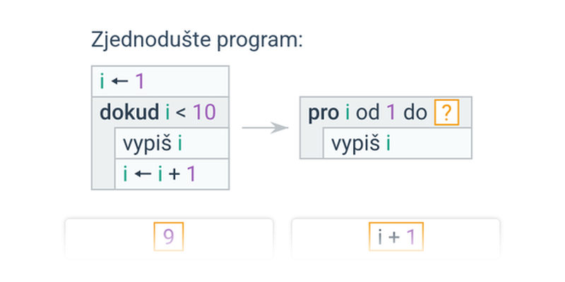 Cykly s proměnnými