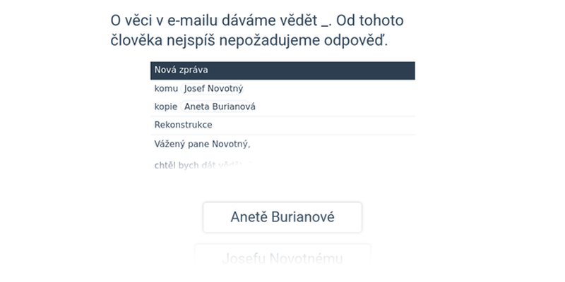 E-mailová komunikace