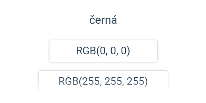 RGB barvy