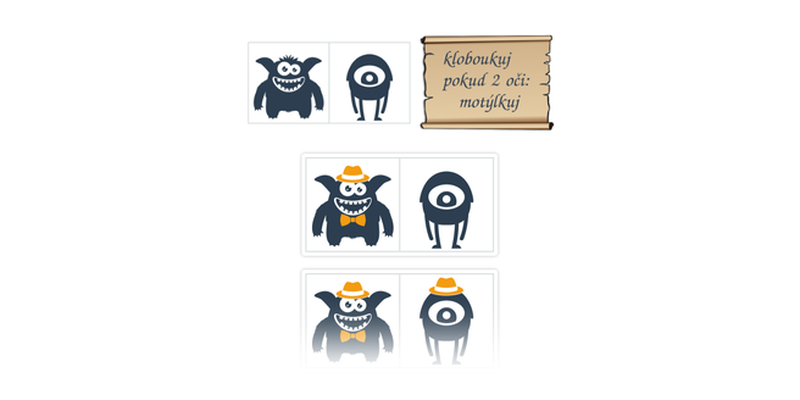 Podmíněná kouzla: oblékání příšerek