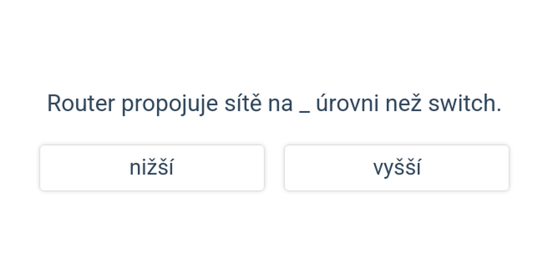 Počítačové sítě: hardware