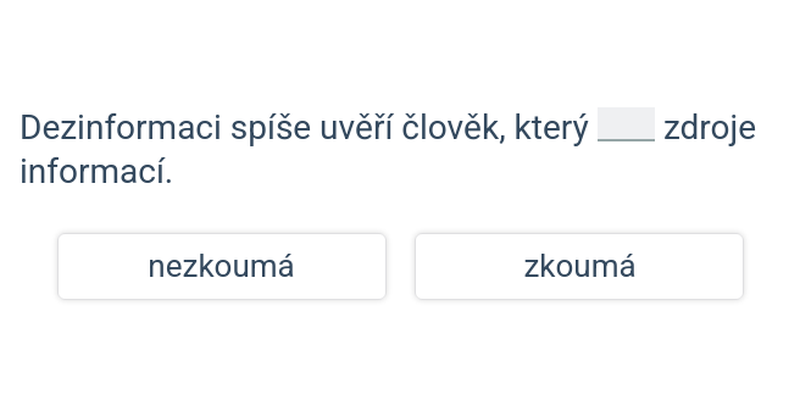 Dezinformace, hoaxy, manipulace