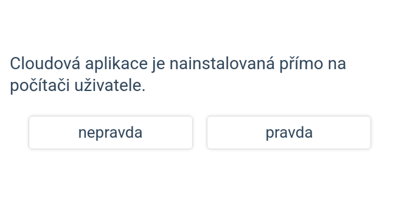 Vlastnosti softwaru