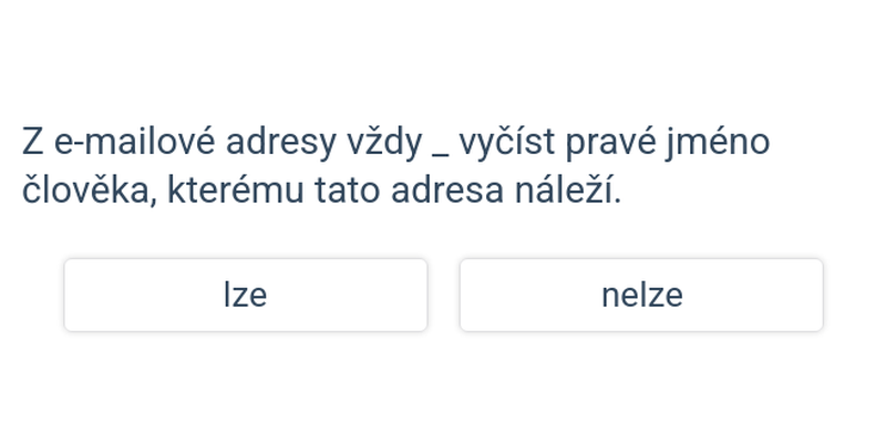 E-mailová komunikace