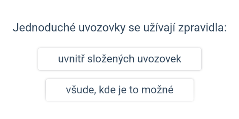 Interpunkce a speciální znaky