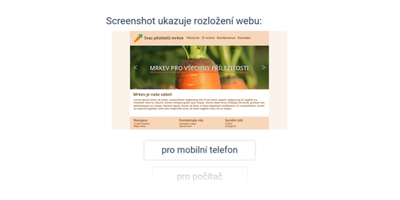 Webdesign: uživatelské prostředí