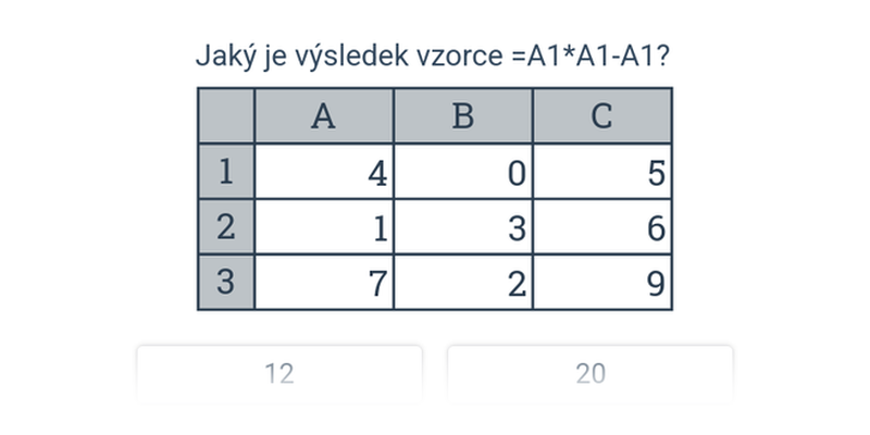 Tabulky: početní operace