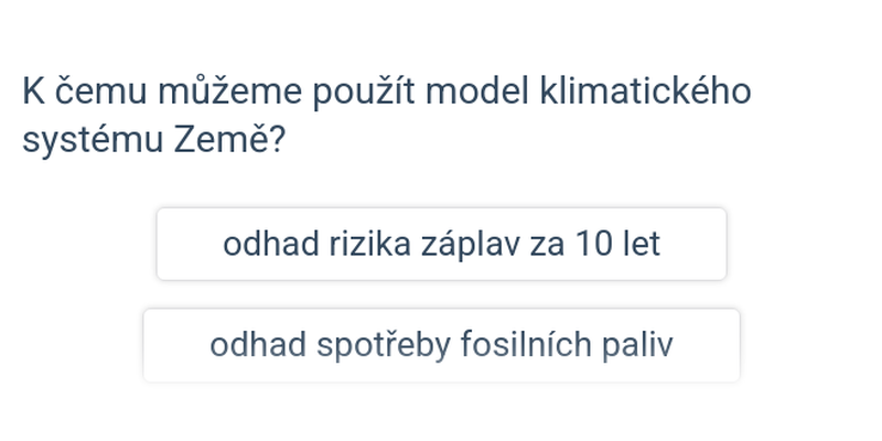 Použití modelů a simulací