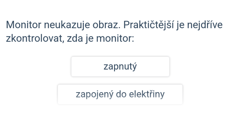 Technické problémy: vstupní a výstupní zařízení