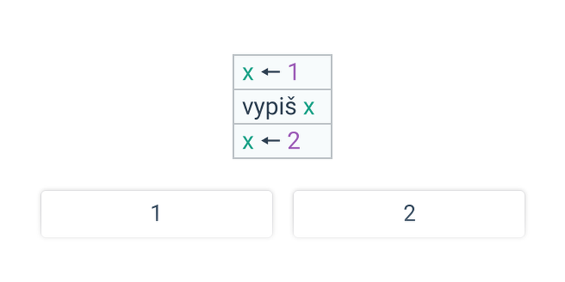 Proměnné: základní princip