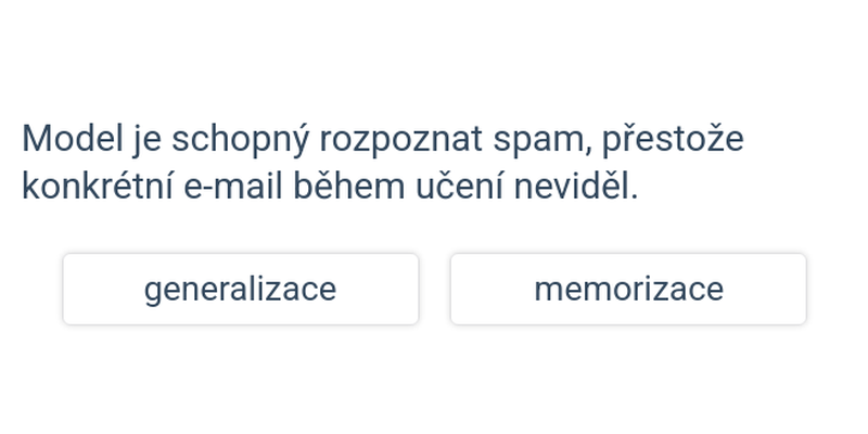 Princip strojového učení