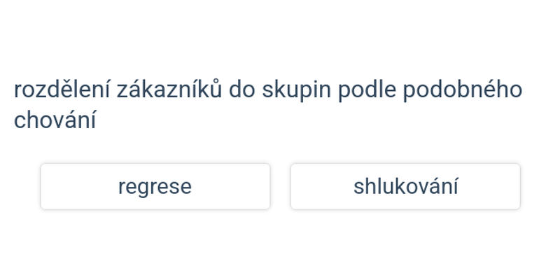 Úlohy strojového učení
