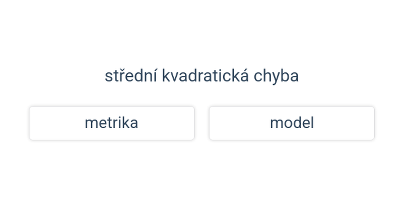 Strojové učení: pojmy