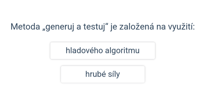 Metody umělé inteligence: mix