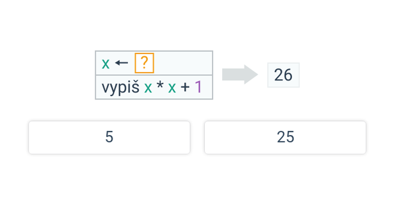 Výrazy s proměnnými
