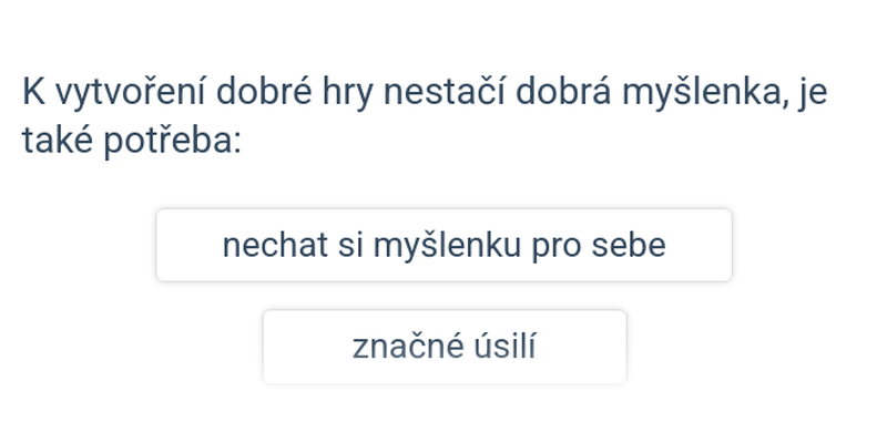 Vymýšlení her