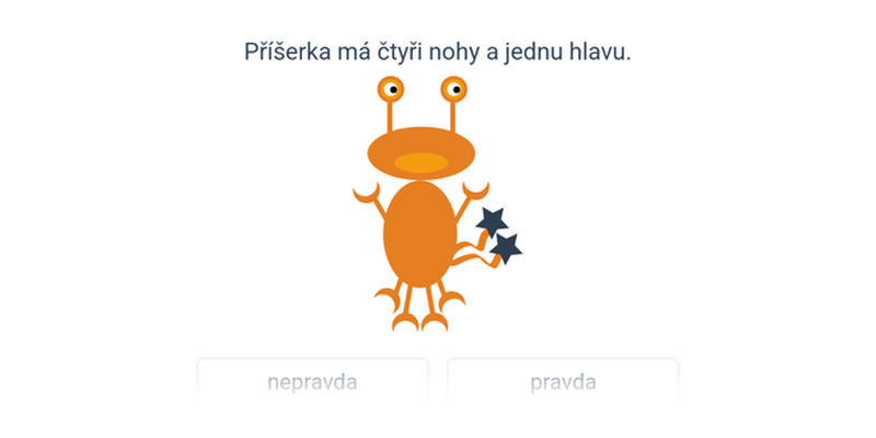 Příšerky: určování pravdivosti