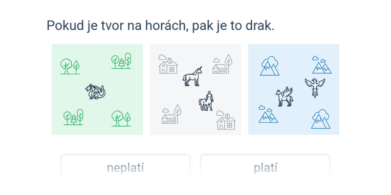 Bájná logika: implikace a ekvivalence