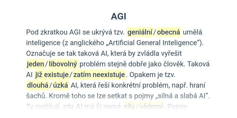 Vymezení umělé inteligence