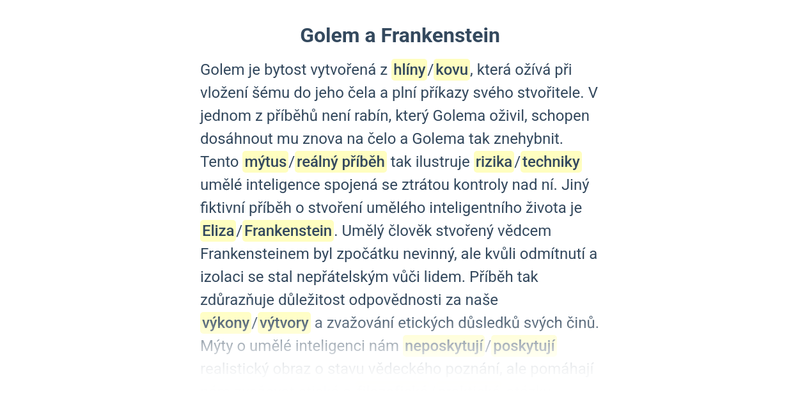 Umělá inteligence: realita a fikce