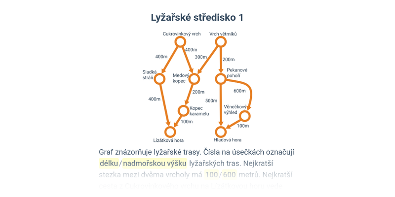 Grafy: nejkratší cesty