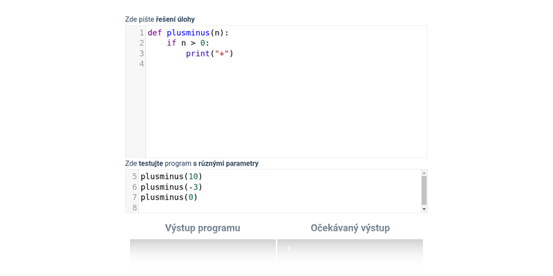 Podmíněný příkaz (if): základy
