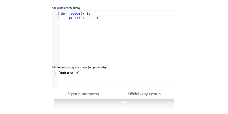 Cyklus for s vnořenou podmínkou