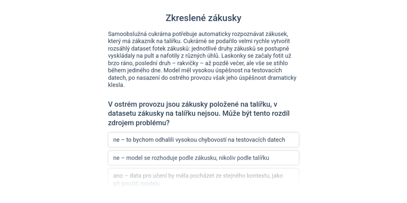 Zkreslení strojového učení