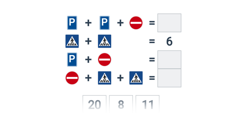 Obrázkové rovnice s podmínkami