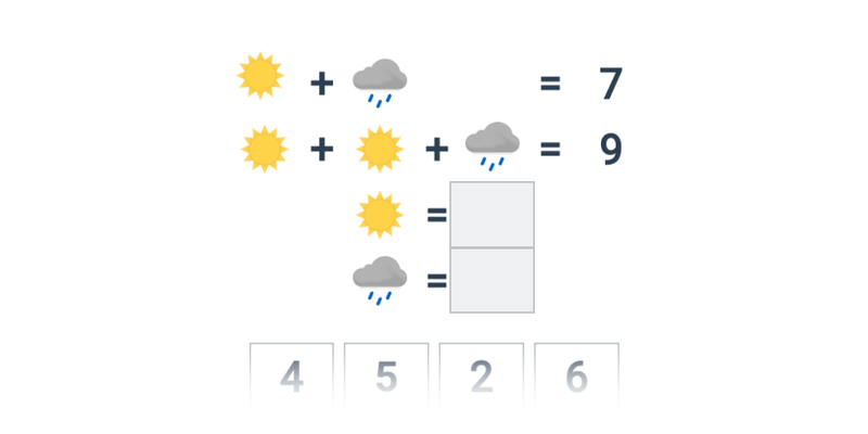 Obrázkové rovnice s podmínkami