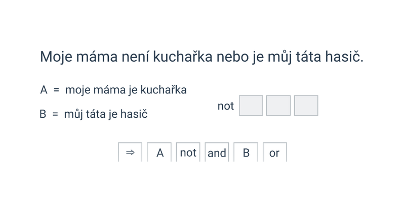 Zápis logických výrazů