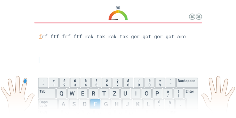 Písmeno T a opakování