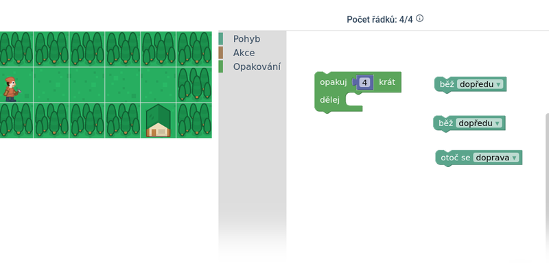 Stavby s opakováním
