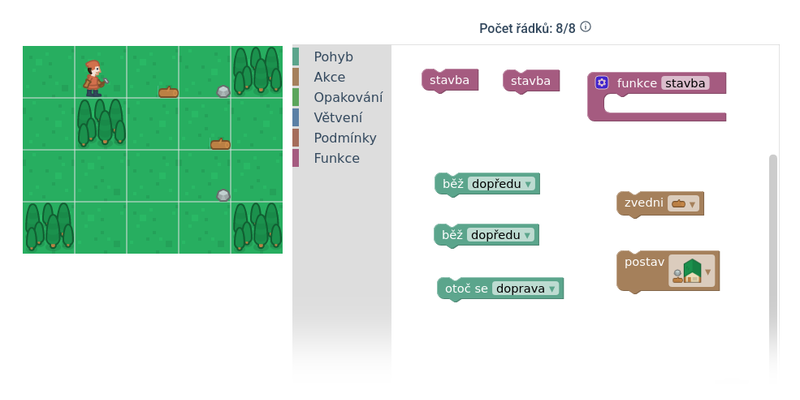 Funkce bez parametrů
